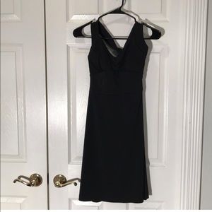 Banana Republic Black Halter Dress